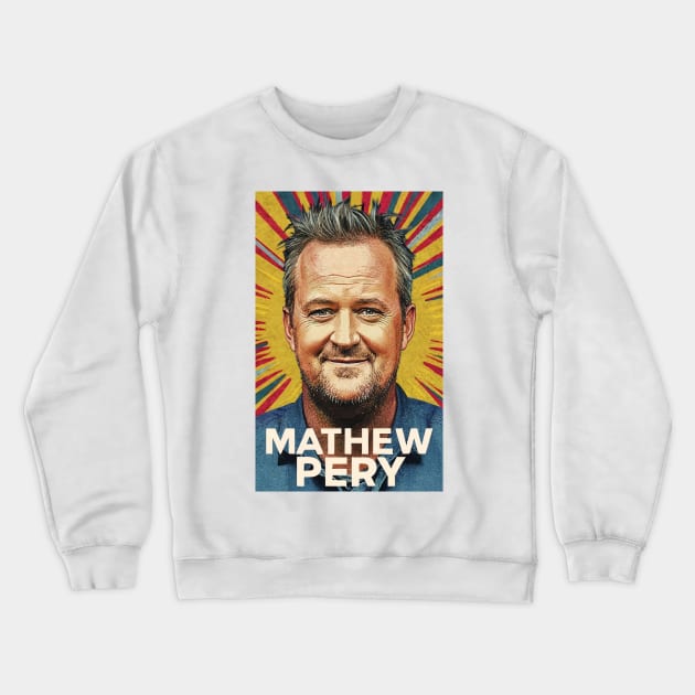 Matthew Perry Rip Crewneck Sweatshirt by Zachariya420